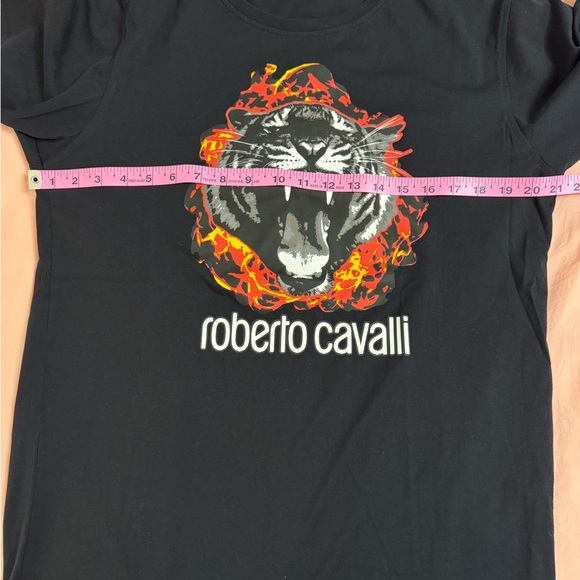 Roberto Cavalli Tiger Graphic Tee - Men’s XL - Picture 6 of 9